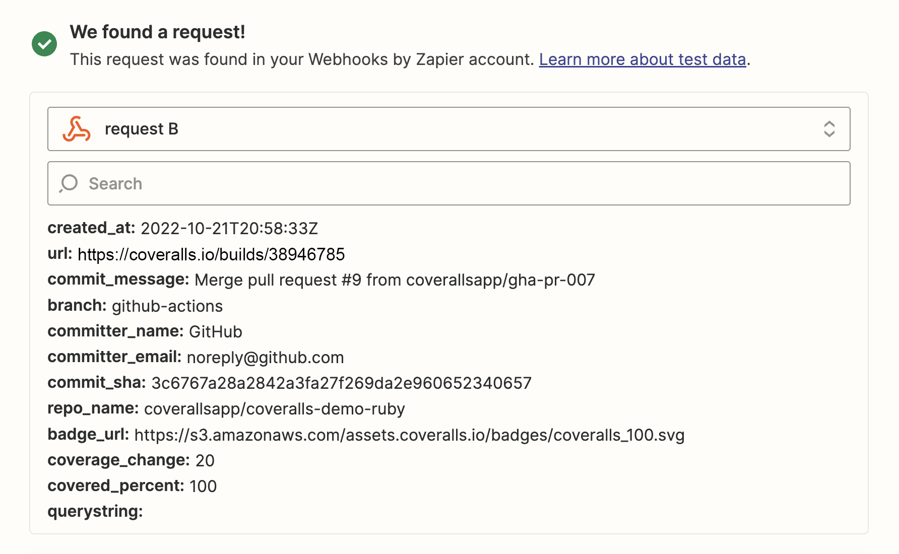 webhook notif result